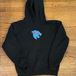 Gildan Black Hoodie with Beast logo